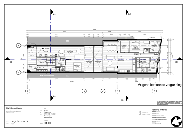 Floorplan - 'T Glop 5, 1621 ES Hoorn